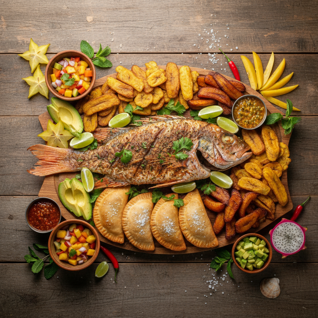 Gastronomía caribeña en la Isla de Margarita